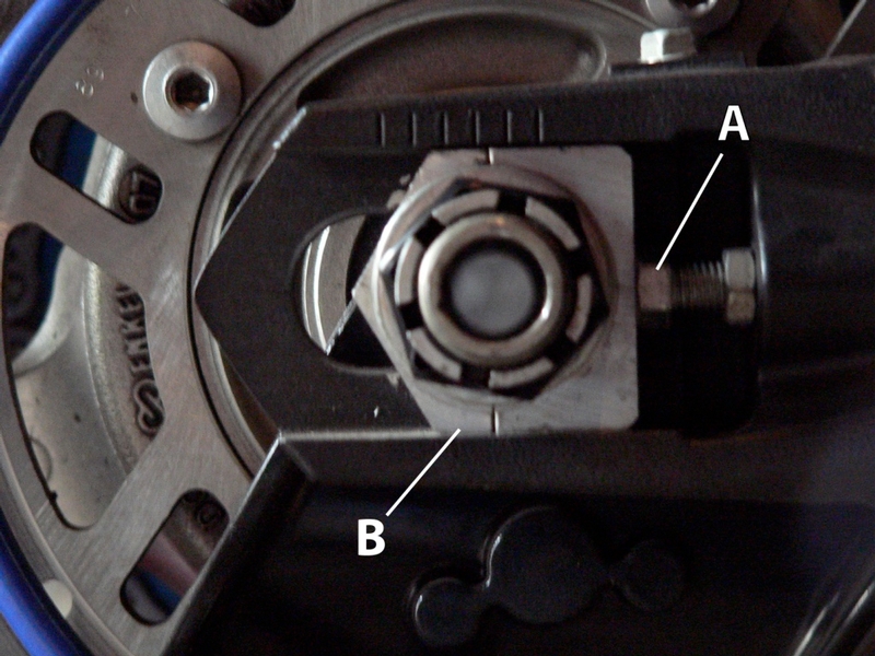 Gille's Tooling kts chain adjusters and safety mod