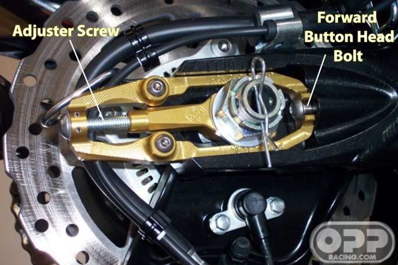 Gille's Tooling kts chain adjusters and safety mod