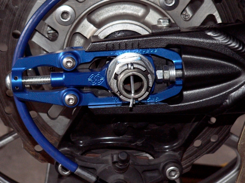 Gille's Tooling kts chain adjusters and safety mod