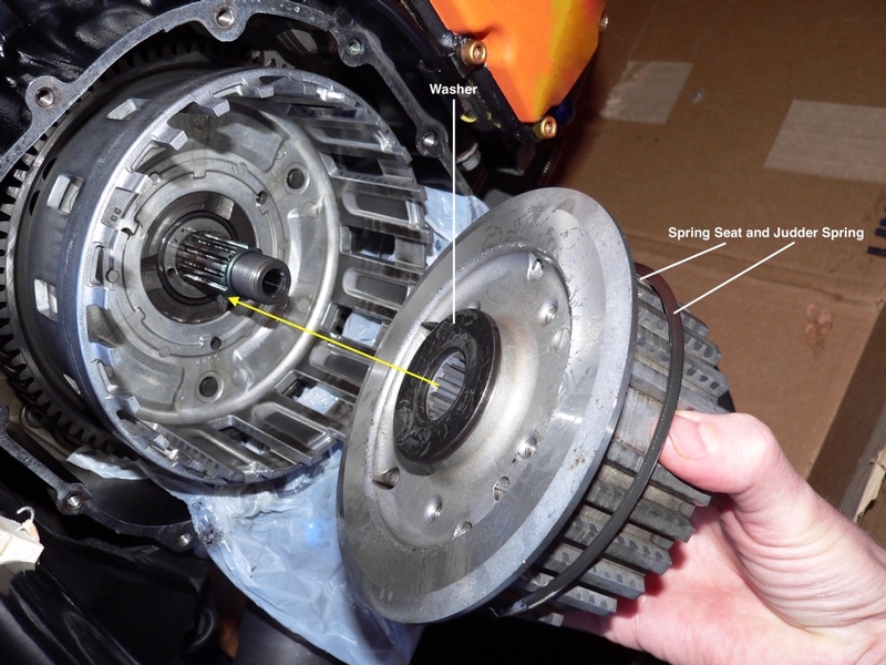 CLUTCH HUB AND BASKET REMOVAL, GEN1