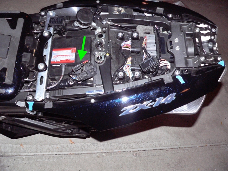 Zx14 fender eliminator deals