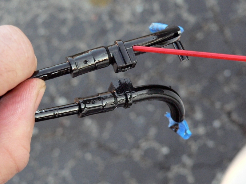Throttle Cable Clean and Lube