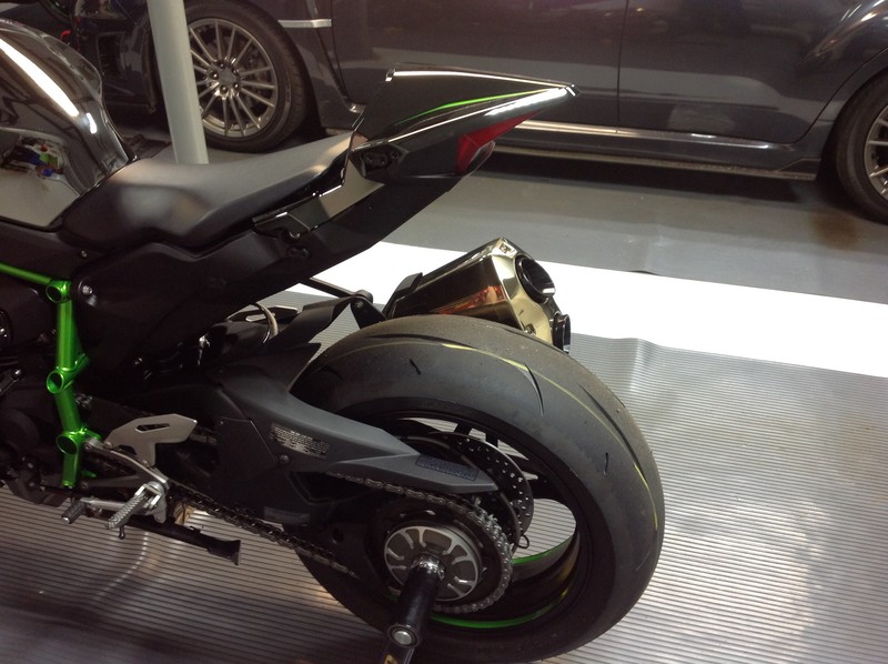 Kawasaki Ninja Rear Fender Delete Kawasaki Ninja Rear Fender Delete