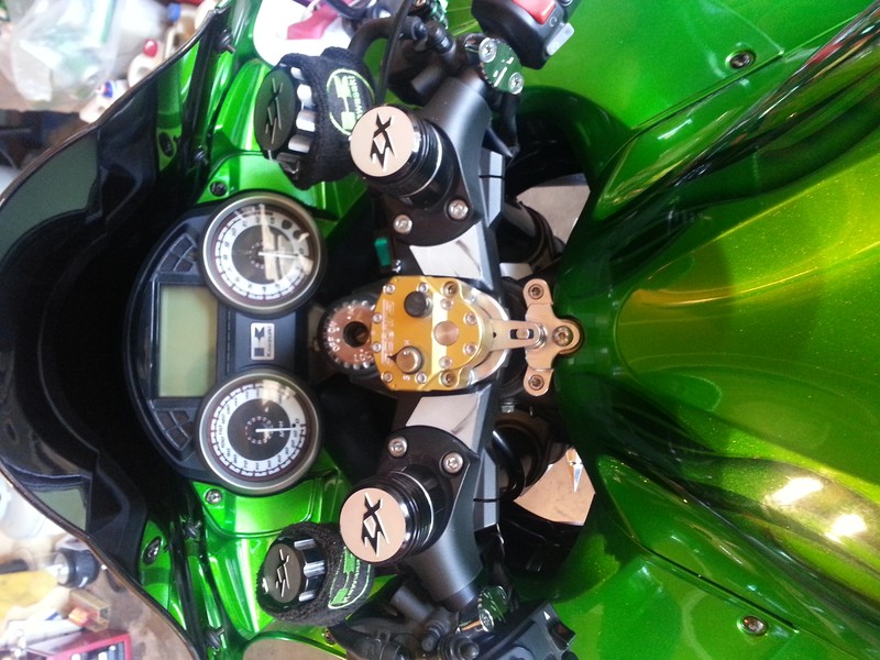 scotts zx14r zzr1400 ステアリング スタビライザー未使用品 当店独占