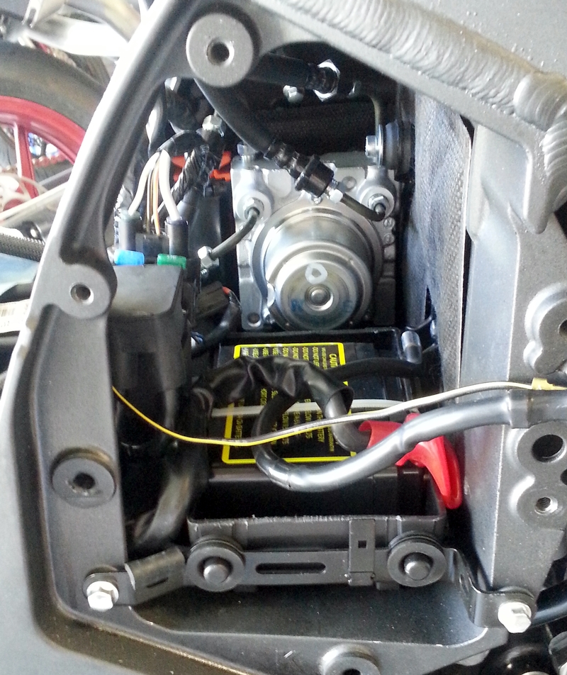 Battery Removal and Shorai 14 Ah Install