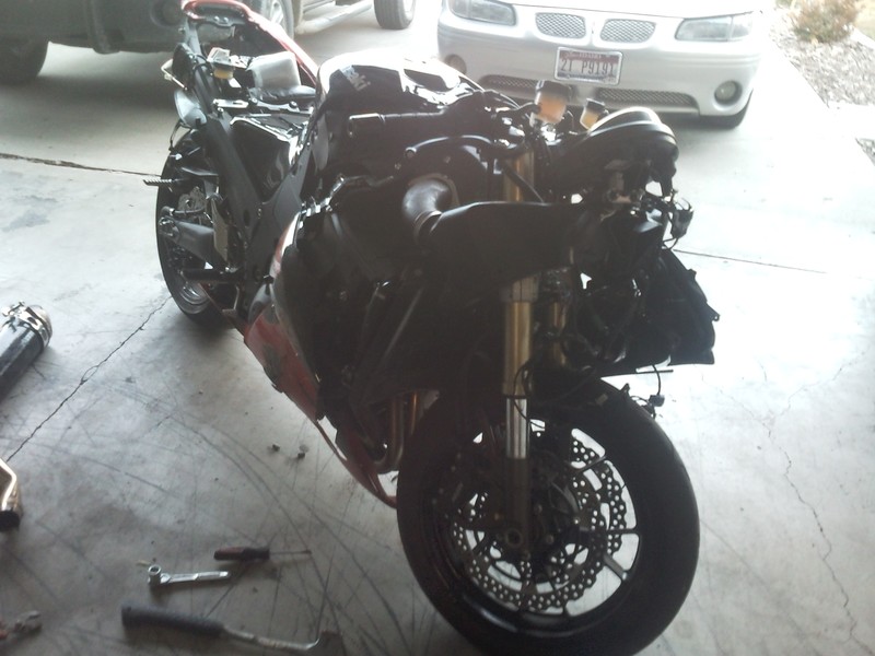 damaged zx9r for sale