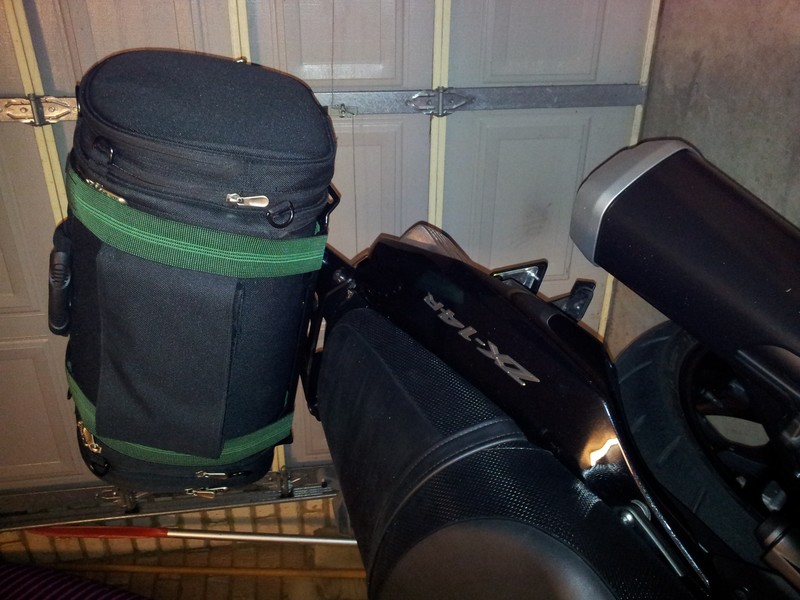 SWMotech luggage rack and Soft Luggage adapter