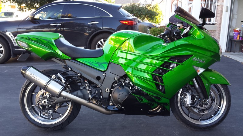 best exhaust for zx14